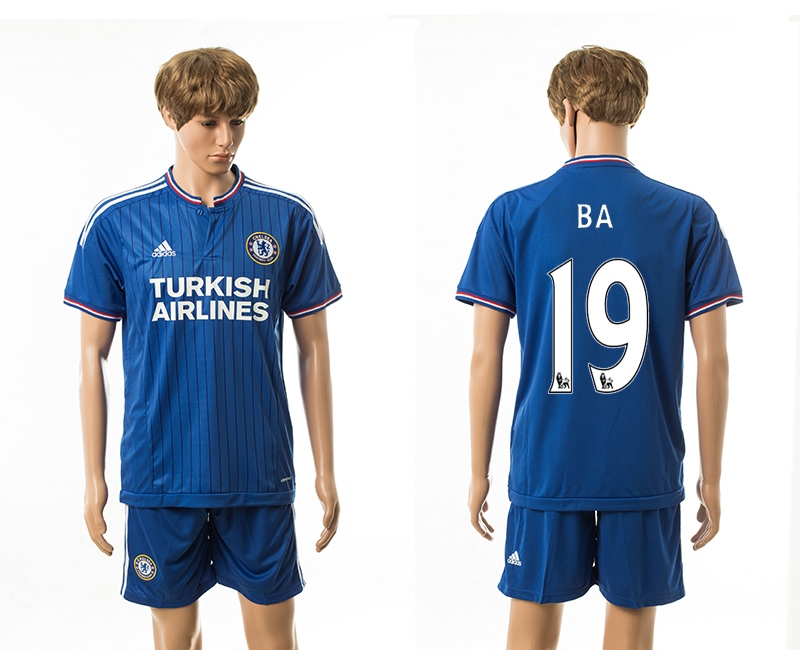 2015-16 Chelsea 19 Ba Home Jerseys