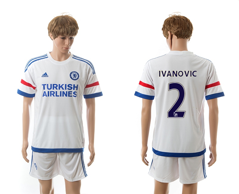 2015-16 Chelsea 2 Ivanovic Away Jerseys