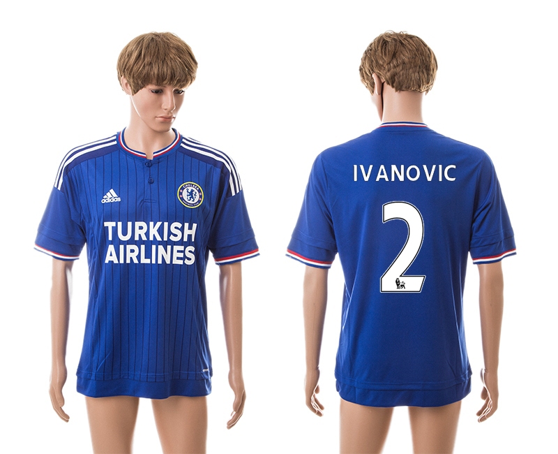 2015-16 Chelsea 2 Ivanovic Home Thailand Jerseys