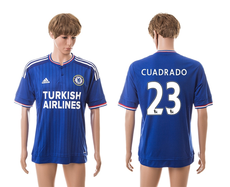 2015-16 Chelsea 23 Cuadrado Home Thailand Jerseys