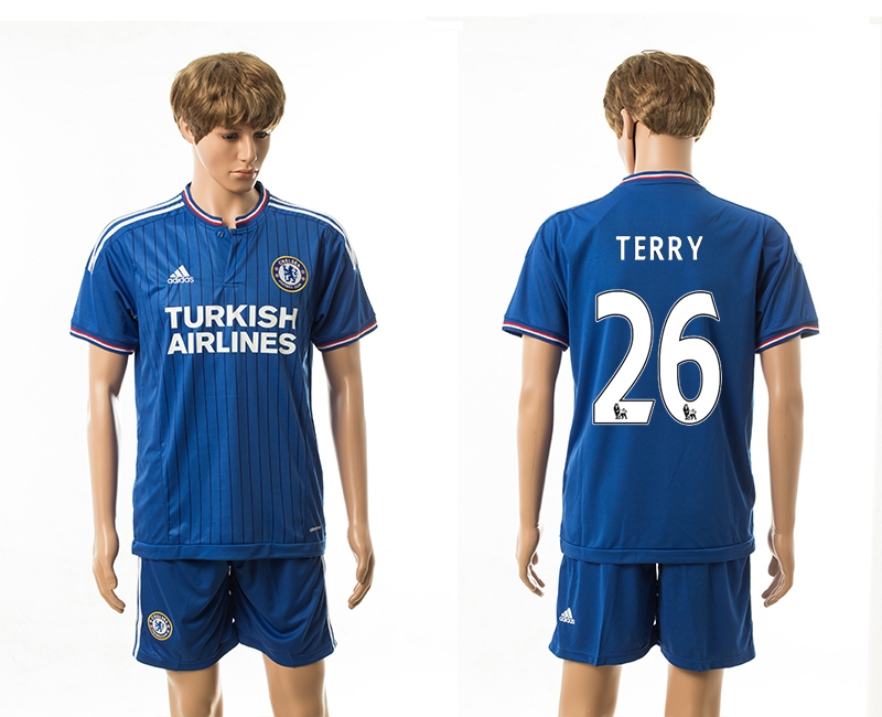 2015-16 Chelsea 26 Terry Home Jerseys