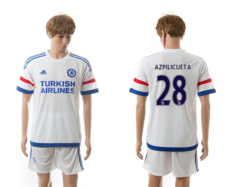 2015-16 Chelsea 28 Azpilicueta Away Jerseys
