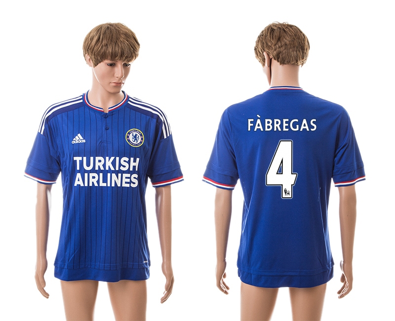 2015-16 Chelsea 4 Fabregas Home Thailand Jerseys