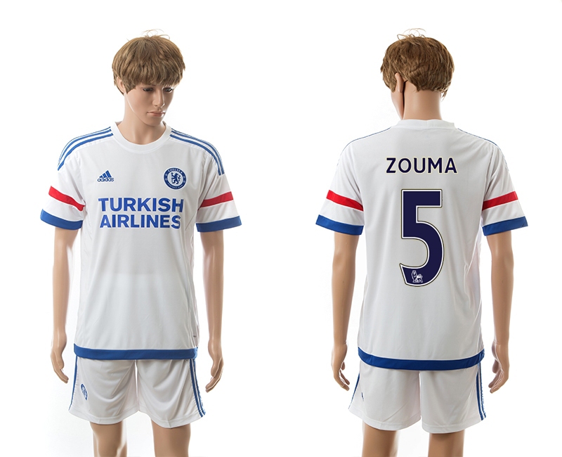2015-16 Chelsea 5 Zouma Away Jerseys