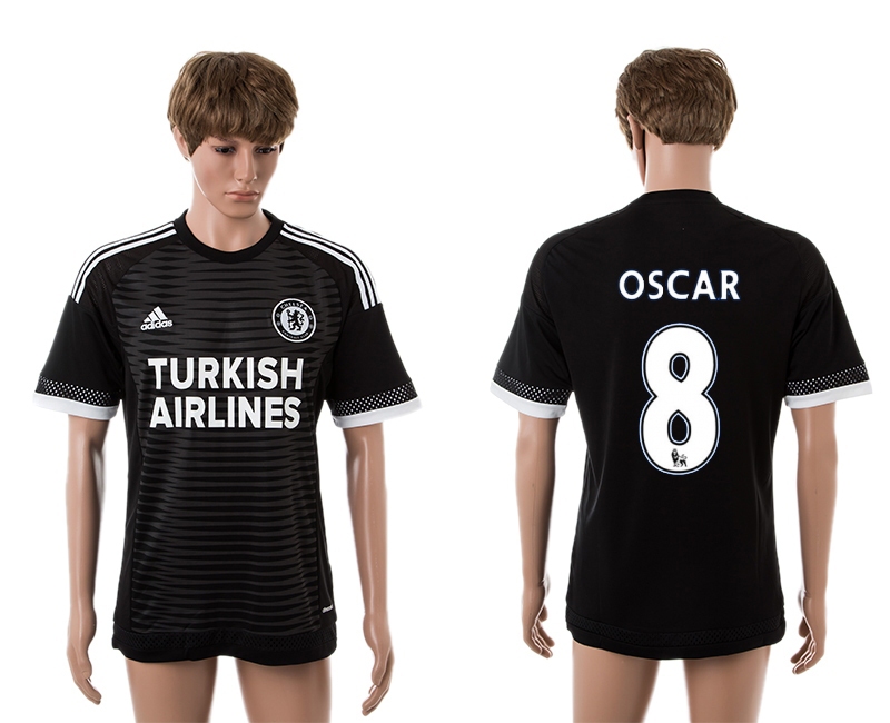 2015-16 Chelsea 8 Oscar Third Away Thailand Jerseys