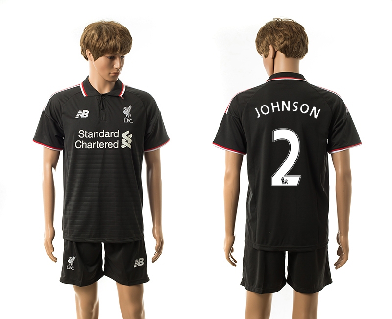 2015-16 Liverpool 2 Johnson Away Jerseys