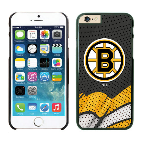Boston Bruins iPhone 6 Cases Black - Click Image to Close