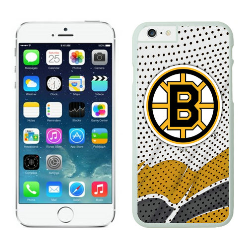 Boston Bruins iPhone 6 Cases White04 - Click Image to Close