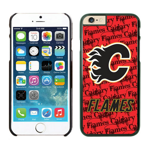 Calgary Flames iPhone 6 Cases Black04 - Click Image to Close