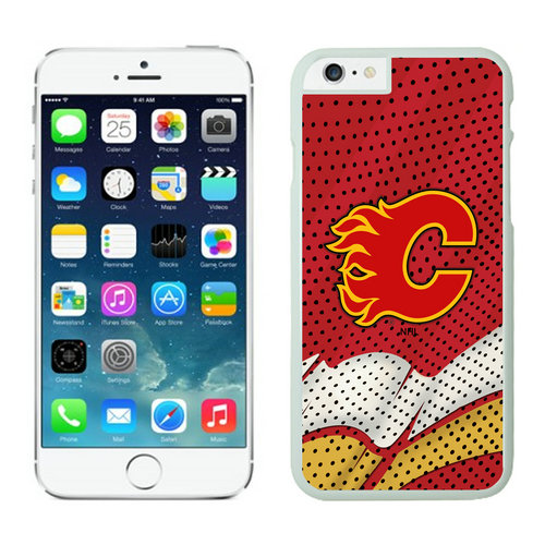 Calgary Flames iPhone 6 Cases White