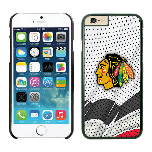 Chicago Blackhawks iPhone 6 Cases Black02 - Click Image to Close
