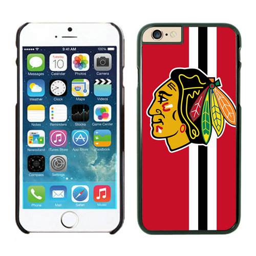 Chicago Blackhawks iPhone 6 Cases Black06 - Click Image to Close
