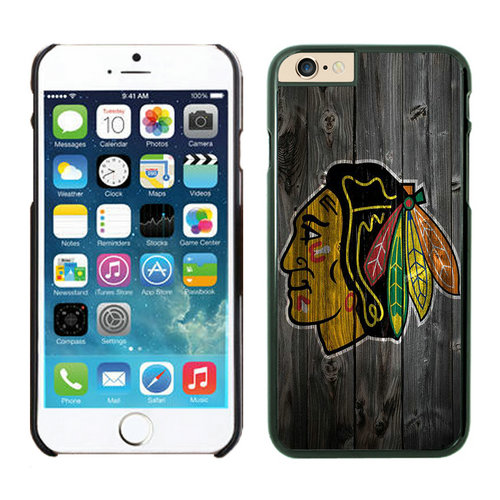 Chicago Blackhawks iPhone 6 Cases Black09