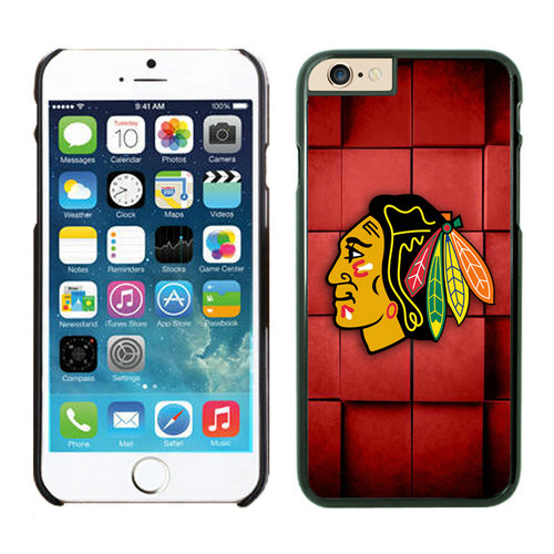 Chicago Blackhawks iPhone 6 Cases Black10