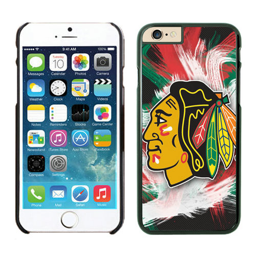 Chicago Blackhawks iPhone 6 Cases Black11 - Click Image to Close