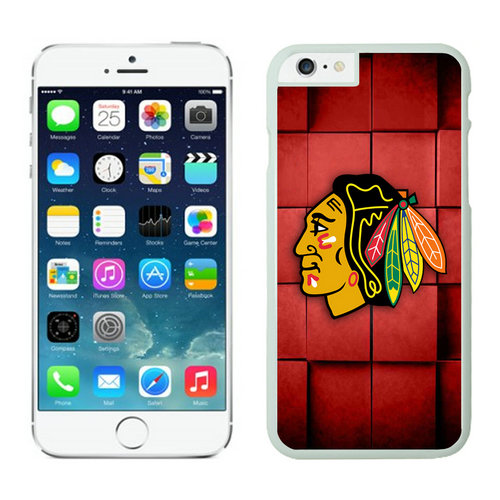 Chicago Blackhawks iPhone 6 Cases White04