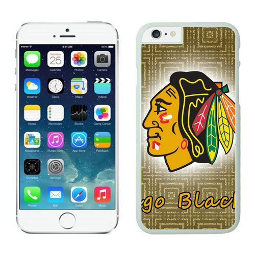 Chicago Blackhawks iPhone 6 Cases White06