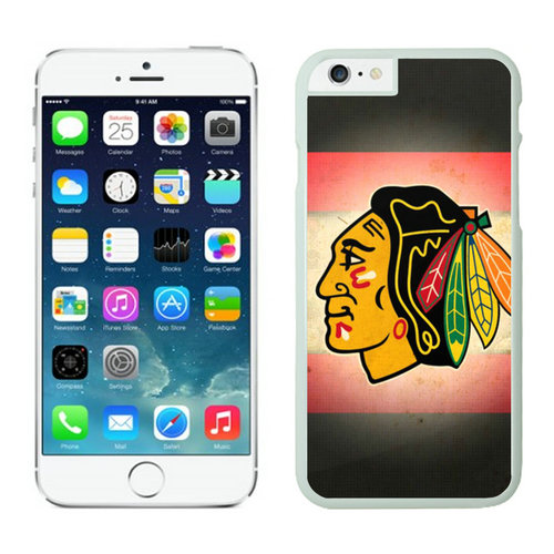 Chicago Blackhawks iPhone 6 Cases White07