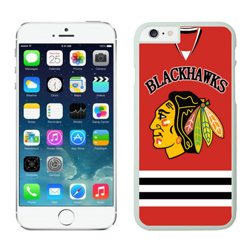 Chicago Blackhawks iPhone 6 Cases White09