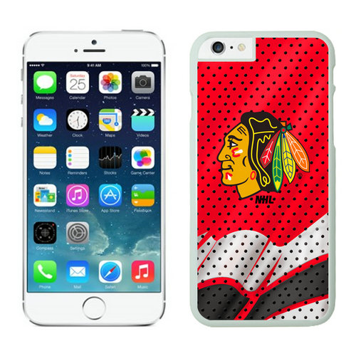 Chicago Blackhawks iPhone 6 Cases White13 - Click Image to Close
