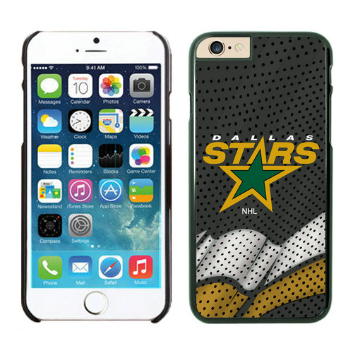 Dallas Stars iPhone 6 Cases Black - Click Image to Close