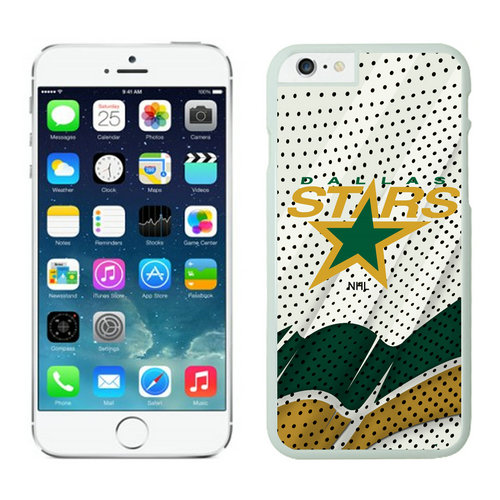 Dallas Stars iPhone 6 Cases White03 - Click Image to Close