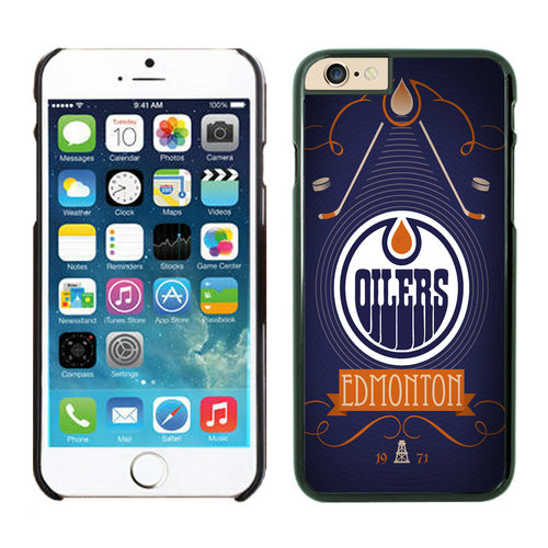 Edmonton Oilers iPhone 6 Cases Black