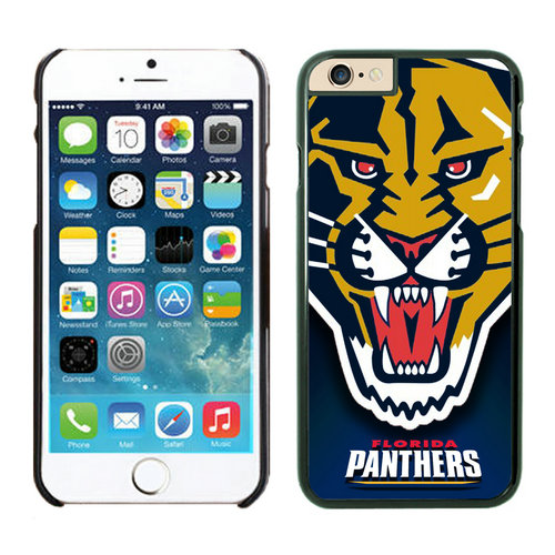 Florida Panthers iPhone 6 Cases Black - Click Image to Close