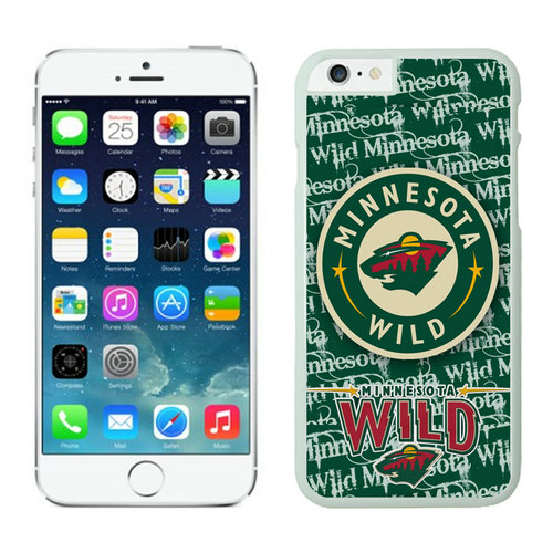 Minnesota Wild iPhone 6 Cases White