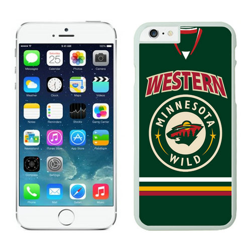 Minnesota Wild iPhone 6 Cases White02