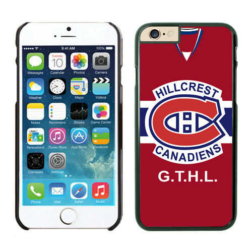 Montreal Canadiens iPhone 6 Cases Black03