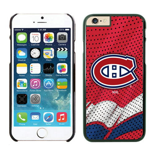 Montreal Canadiens iPhone 6 Cases Black05 - Click Image to Close