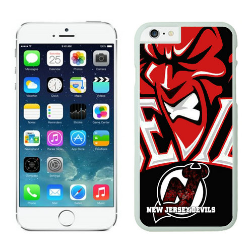 New Jersey Devils iPhone 6 Cases White