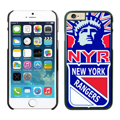 New York Rangers iPhone 6 Cases Black02 - Click Image to Close