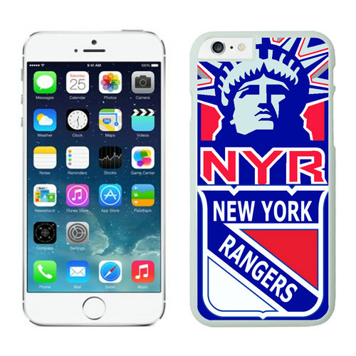 New York Rangers iPhone 6 Cases White02 - Click Image to Close