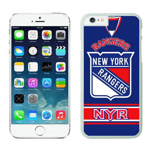 New York Rangers iPhone 6 Cases White03 - Click Image to Close
