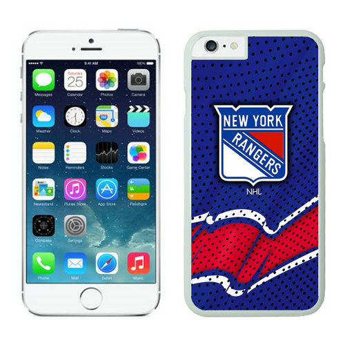 New York Rangers iPhone 6 Cases White04 - Click Image to Close