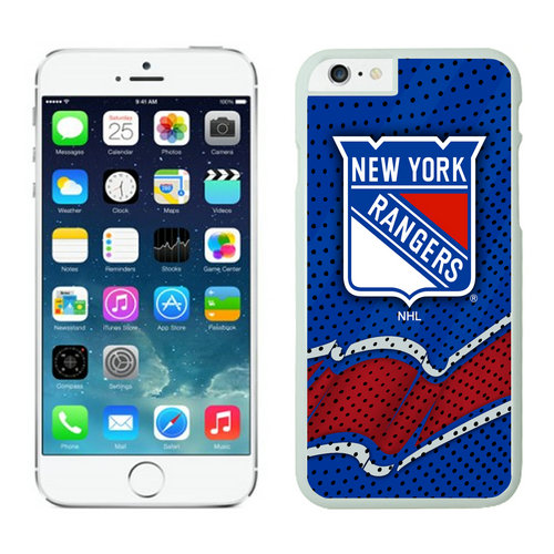 New York Rangers iPhone 6 Cases White05 - Click Image to Close