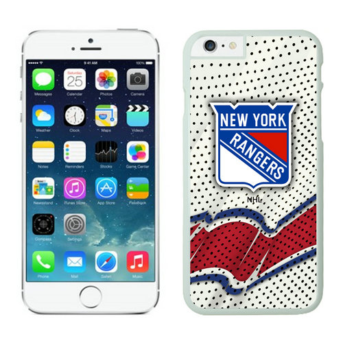 New York Rangers iPhone 6 Cases White06 - Click Image to Close