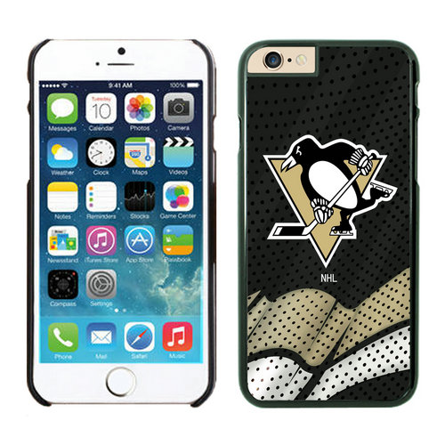 Pittsburgh Penguins iPhone 6 Cases Black02 - Click Image to Close