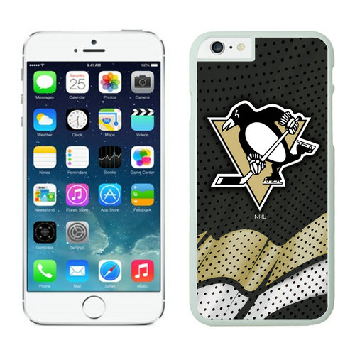 Pittsburgh Penguins iPhone 6 Cases White05 - Click Image to Close