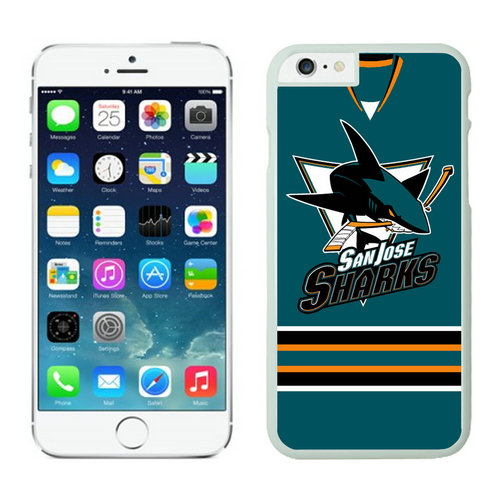 San Jose Sharks iPhone 6 Cases White02 - Click Image to Close