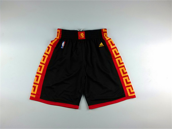 Warriors Black Chinese New Year Shorts