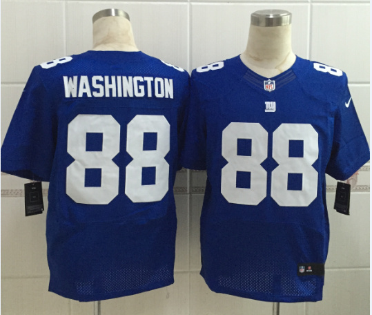 Nike Giants 88 Corey Washington Blue Elite Jersey Nike Giants 88 Corey Washington Blue Elite Jersey