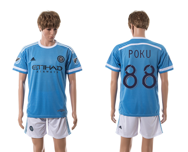 2015-16 New York City FC 88 Poku Home Jersey