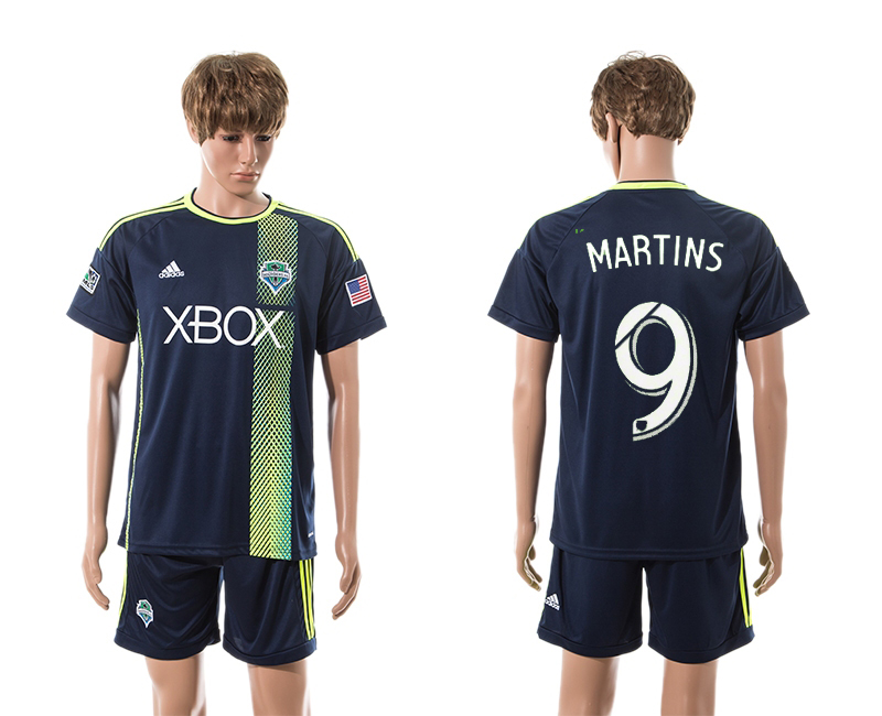 2015-16 Seattle Sounders 9 Martins Away Jersey