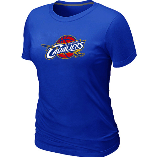 Cleveland Cavaliers Big & Tall Primary Logo Blue Women T Shirt