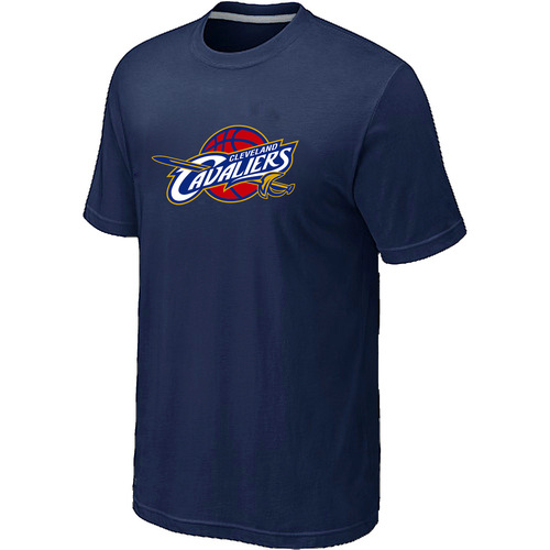 Cleveland Cavaliers Big & Tall Primary Logo D.Blue T Shirt