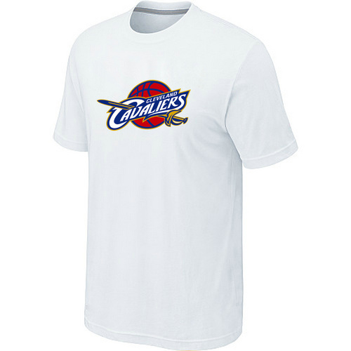 Cleveland Cavaliers Big & Tall Primary Logo White T Shirt