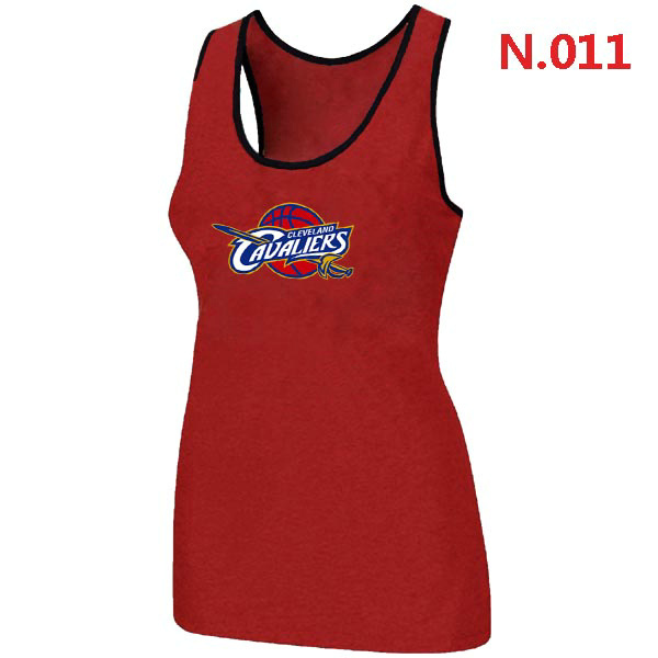 Cleveland Cavaliers Big & Tall Primary Logo Women Red Tank Top